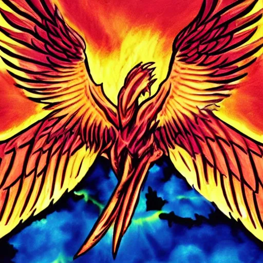 Prompt: phoenix