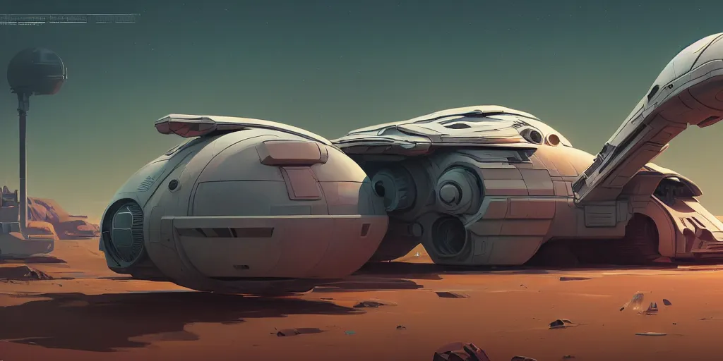 Prompt: Hard Surface Shape Form Exploration, Detailed, 8k, sci-fi, pastel colors, props, panel, concept, simon stalenhag ,syd mead, vehicle, speeder, parts,modular, insane detail, spaceship , complex geometry, mega collection, Star Wars