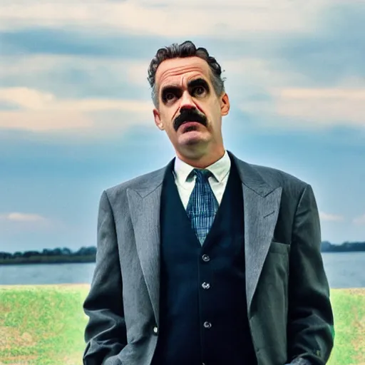 Image similar to jordan peterson as borat in borat, 8k resolution, full HD, cinematic lighting, award winning, anatomically correct