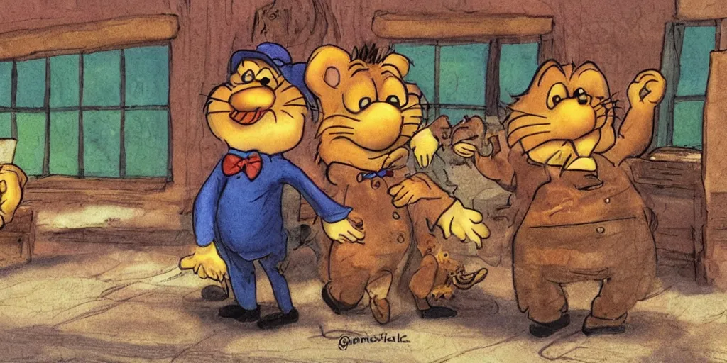 Image similar to garfield