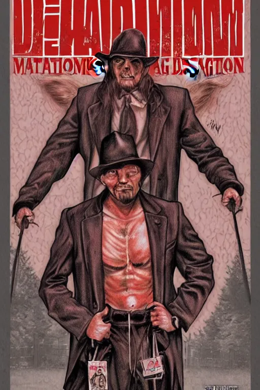 Image similar to the deadman walking cover book talk about motivation on life, cover art drawn by eric - anthony johnson and jacqueline e, arstation 4 k