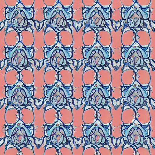 Image similar to coral procedural pattern