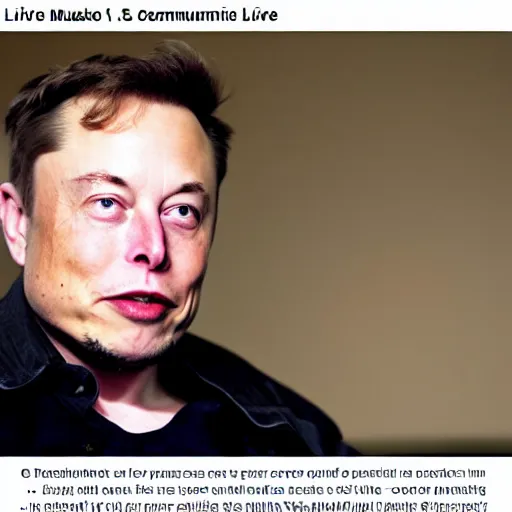 Prompt: elon musk living in a computer simulation