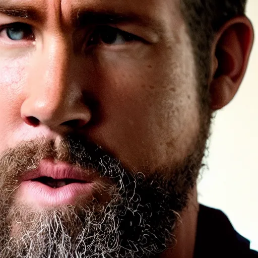 Image similar to Ryan Reynolds in Sons of anarchy very detail4K quality super realistic