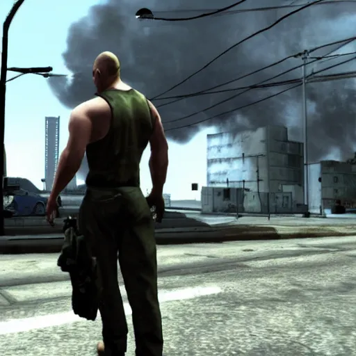 Prompt: bane in liberty city