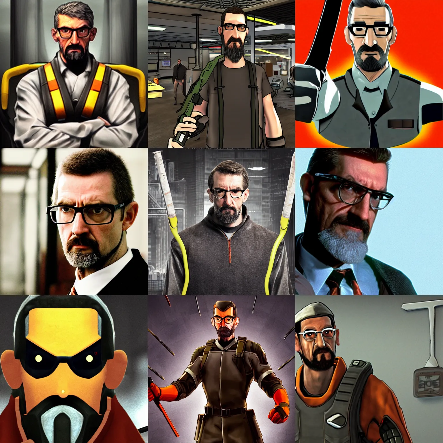 Prompt: ' gordon freeman'