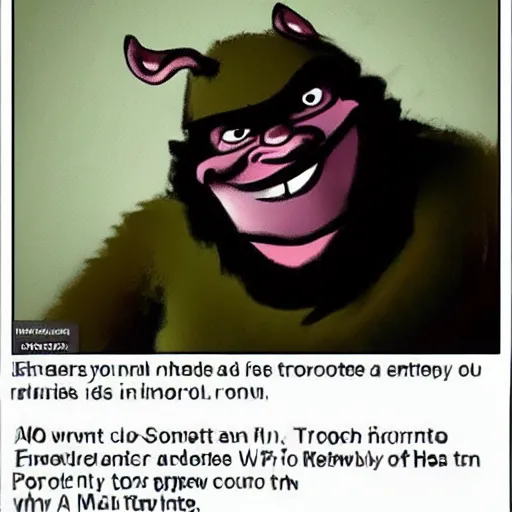 Image similar to internet troll