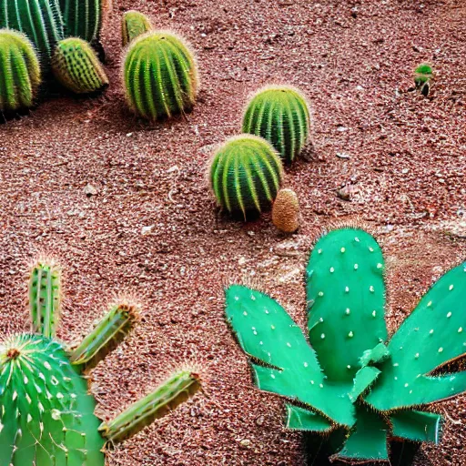 Prompt: a cactus plant on a lonely dessert 1 2 3 4 5 6