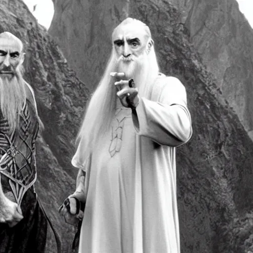 Prompt: Sean Connery as Saruman