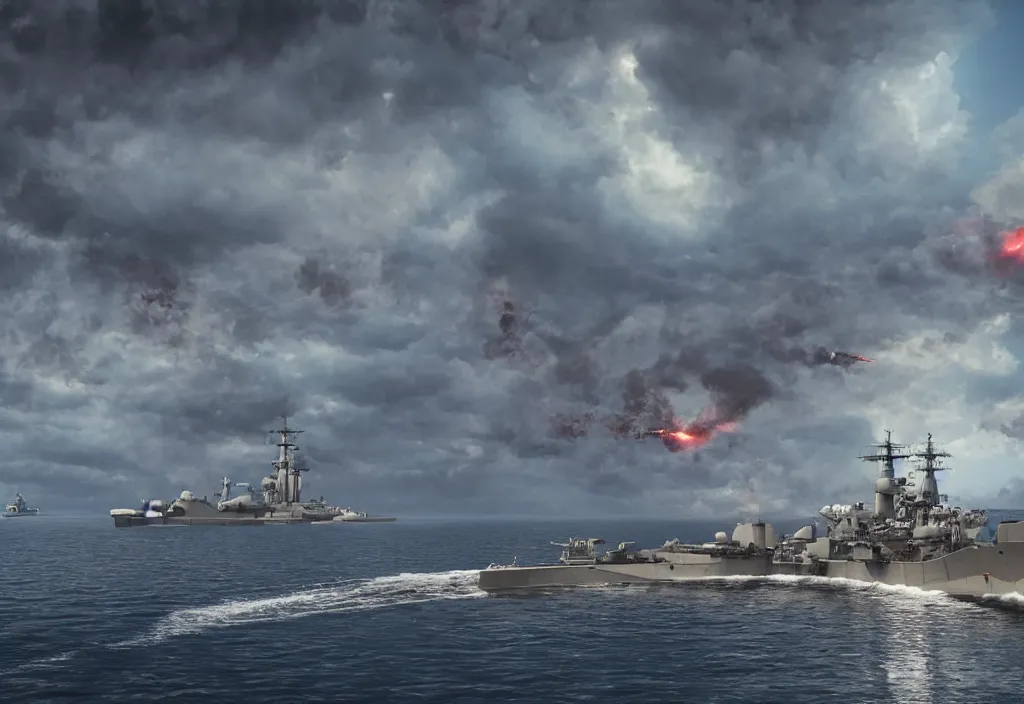 shots fired gif battleship