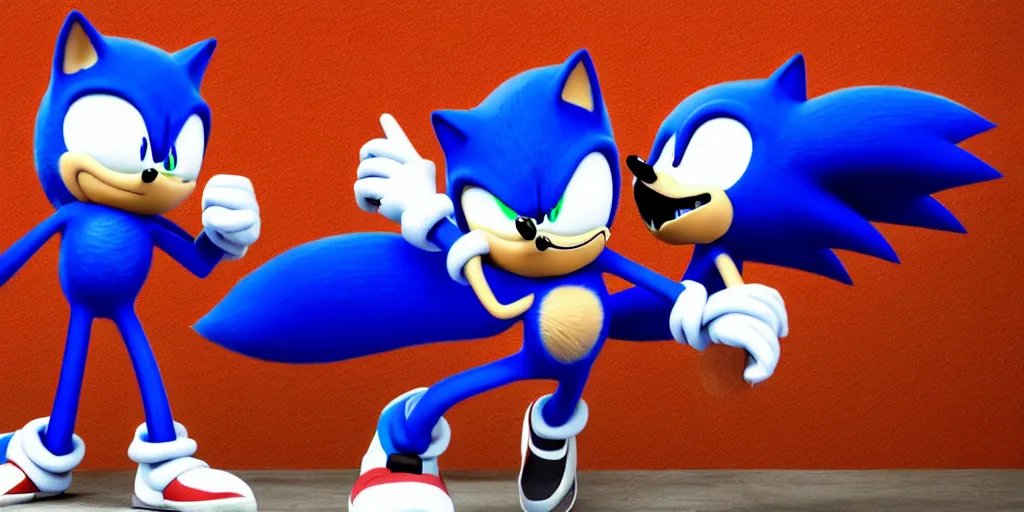 Boom Sonic: Modern Render  Sonic, Sonic boom, Sonic the hedgehog