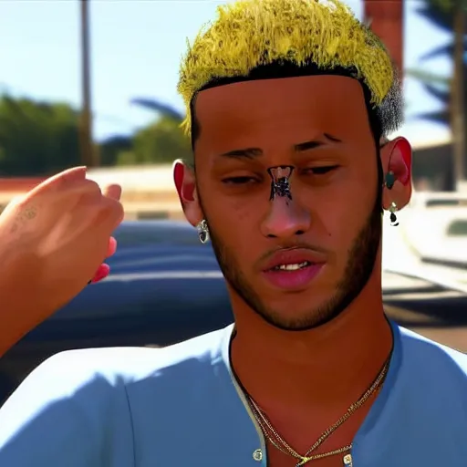 Image similar to neymar in gta v