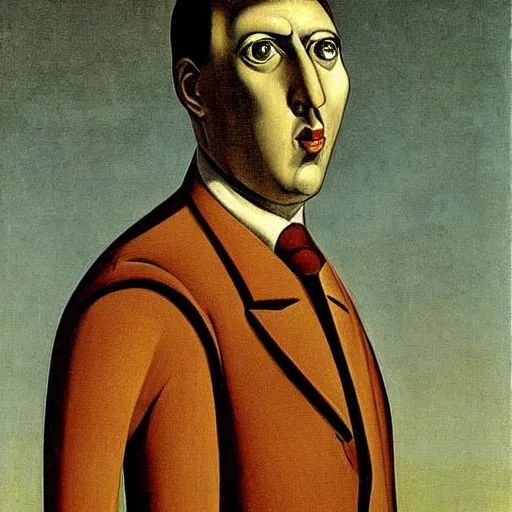 Image similar to portrait of despair by Giorgio de Chirico, highly detailed