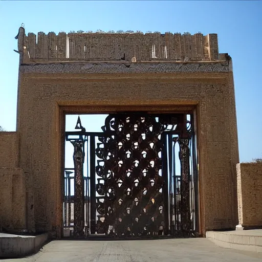 Image similar to gate of babylon