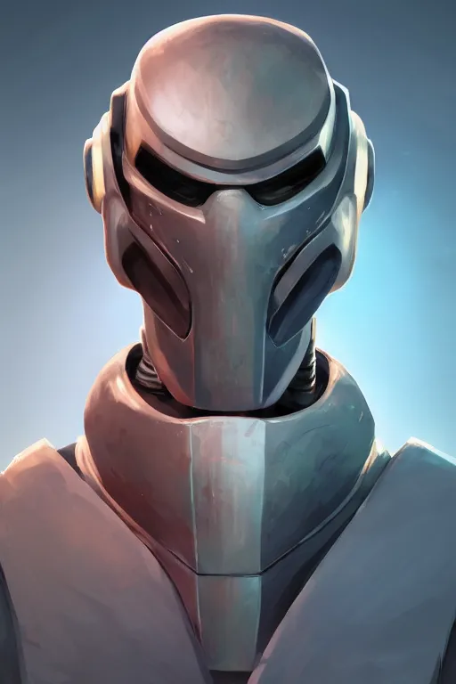 Image similar to epic mask helmet robot ninja portrait stylized as fornite style game design fanart by concept artist gervasio canda, behance hd by jesper ejsing, by rhads, makoto shinkai and lois van baarle, ilya kuvshinov, rossdraws global illumination radiating a glowing aura global illumination ray tracing hdr render in unreal engine 5