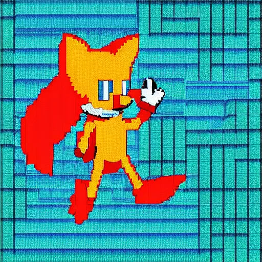 Pixilart - Tails exe by Sonic-Gamer