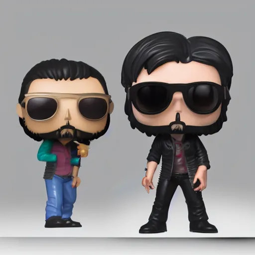 Image similar to funko pop of keanu reeves, product shot, macro, hyper realistic, octane render, raytracing, trending on artstation, artstationhd, artstationhq, unreal engine, 4 k, 8 k