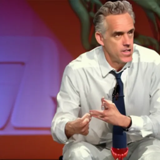 Prompt: jordan peterson with the body of a lobster