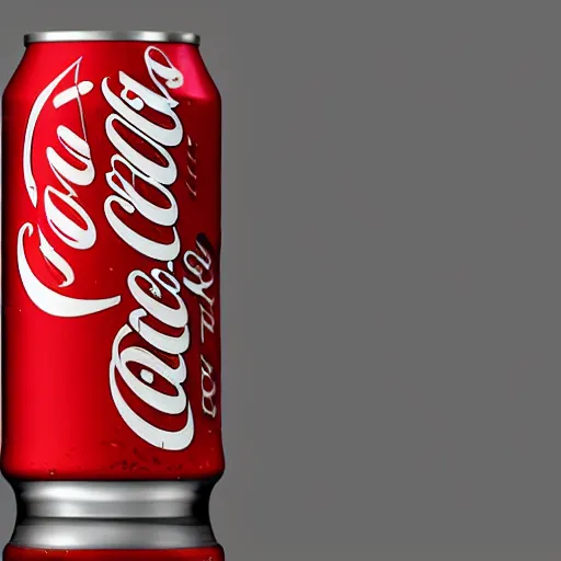 Prompt: coca cola nitro whkte soda can tall-W 1216