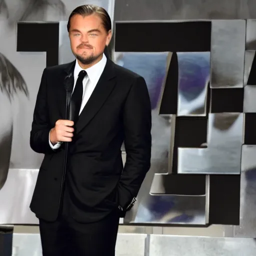 Prompt: Leonardo DiCaprio is Super Mario