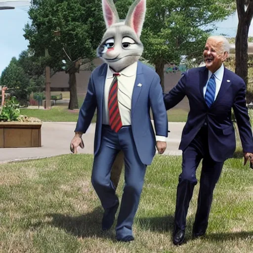 Image similar to Joe Biden in the Zootopia