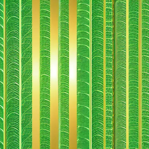 Image similar to gold emerald palm leaves vector background, 8 k ultra resolution