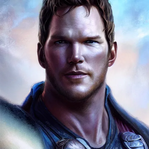 Prompt: close up portrait of chris pratt as a lich necromancer, made by carvaggio, stanley artgerm lau, wlop, rossdraws, artstation, cgsociety, concept art, cgsociety, octane render, trending on artstation, artstationhd, artstationhq, unreal engine, 4 k, 8 k