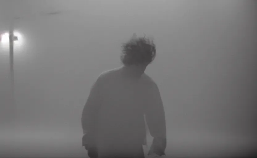 Image similar to cinematic shot of a happy juggling clown, moody scene from being john malcovich directed by charlie kaufman ( 2 0 0 1 ), foggy volumetric light morning, anamorphic lenses, kodak color film stock