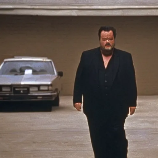 Image similar to A film still of Orson Welles in Reservoir Dogs (1992)