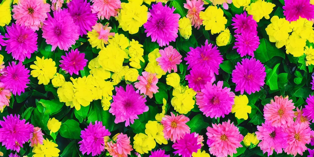 Image similar to desktop wallpaper of flowers, aesthetic, 4k