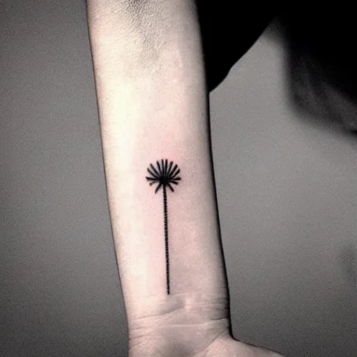 Image similar to minimalistic tattoo design