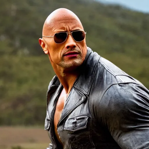 Image similar to Dwayne Johnson as The American Rock