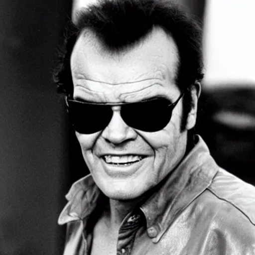 Prompt: Jack Nicholson as Terminator