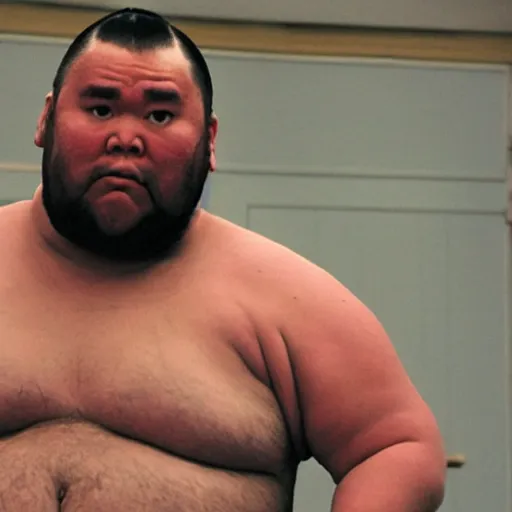 Image similar to steve urkle sumo wrestler