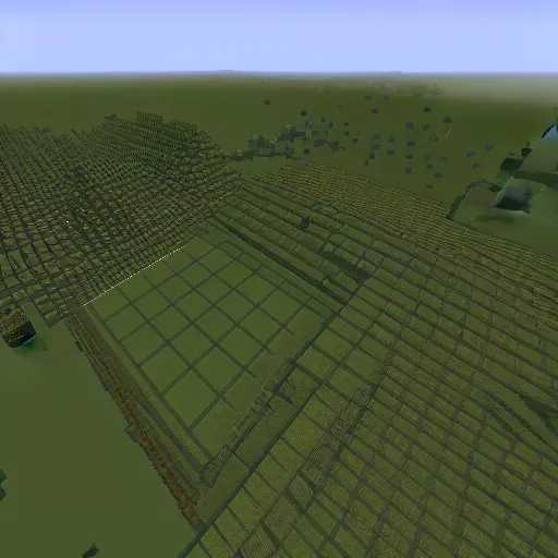 Image similar to studying stadistics in minecraft