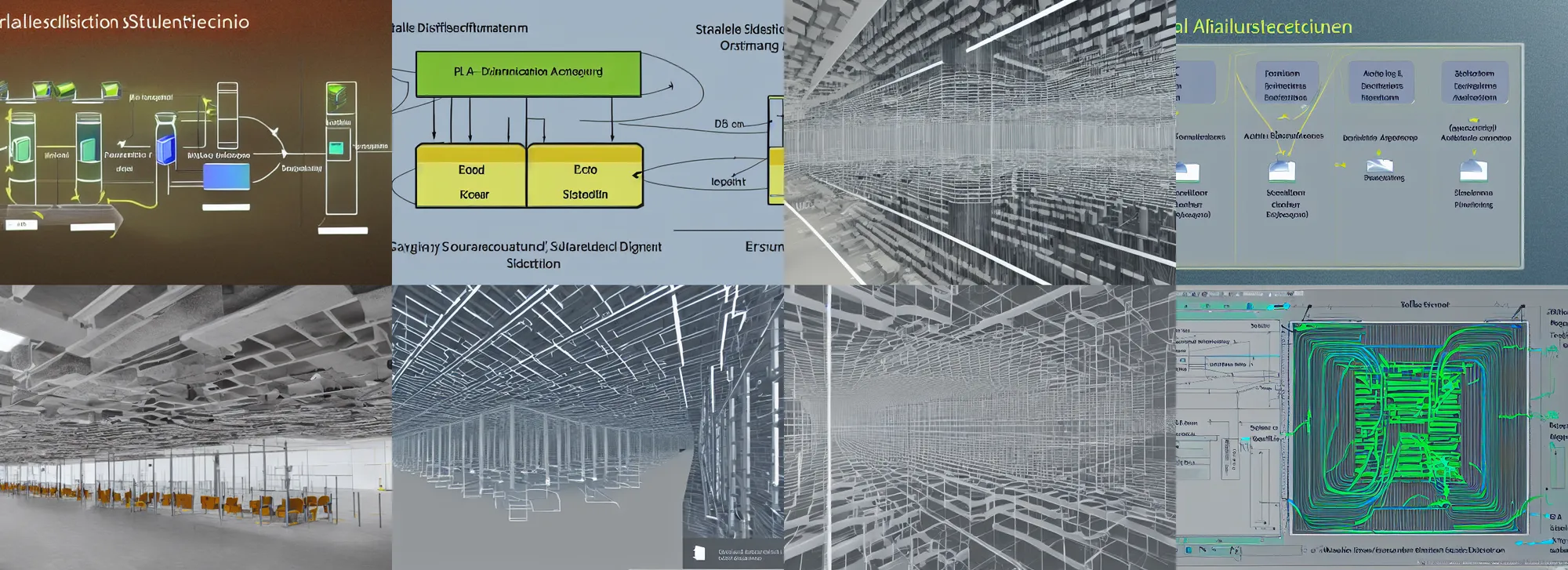 Prompt: stable diffusion architecture