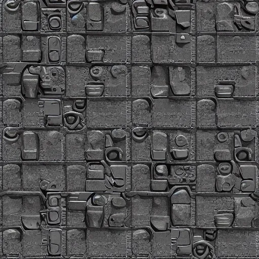 Image similar to greeble texture, highly detailed, 4k