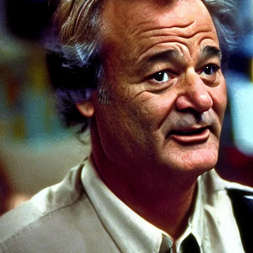 Prompt: bill murray in braindread ( 1 9 9 2 )