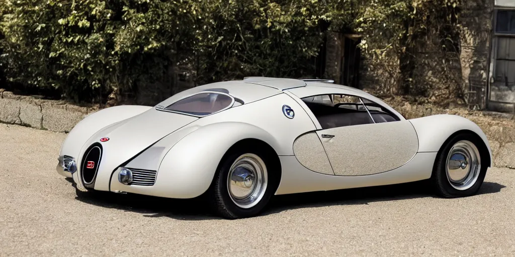 Image similar to 1960s Bugatti Veyron