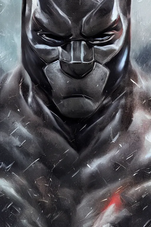 Image similar to characters portrait of BlackPanter from mcu mixed with Batman by Alyssa Monks, full-shot, merged character, Full body shot, cinematic opening shot, 4k, highly detailed, cinematic lighting