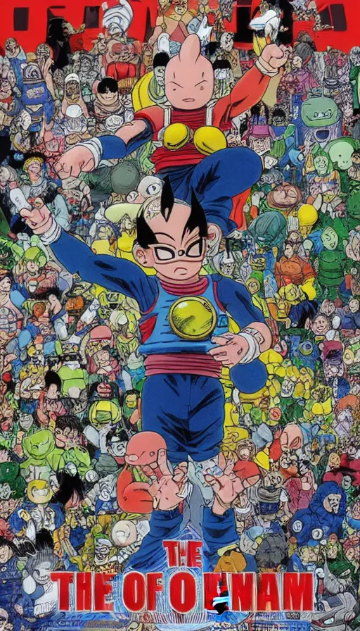 Image similar to The end of an organism, by Akira Toriyama