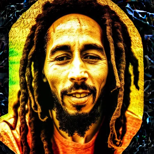 Prompt: bob marley jesus PROMPT, XF IQ4, 150MP, 50mm, F/1.4, ISO 200, 1/160s, natural light, Adobe Photoshop, Adobe Lightroom, photolab, Affinity Photo, PhotoDirector 365