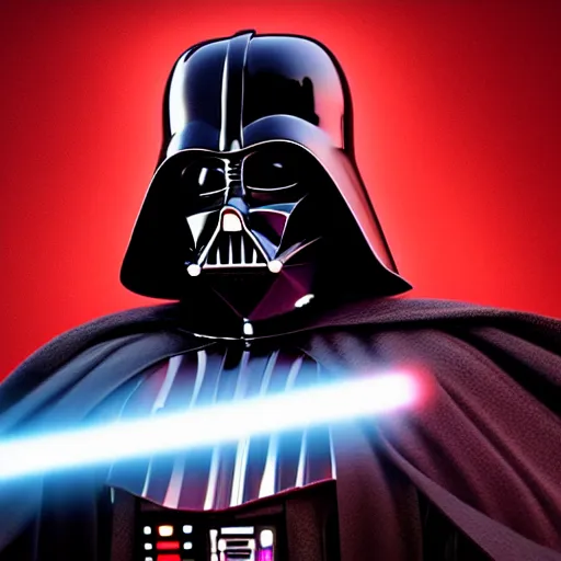 Prompt: darth vader, portrait, realistic, high definition, very detailed, extremely high detail, photo realistic, symmetrical, unreal engine 5