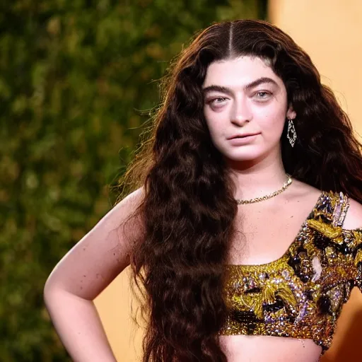 Prompt: lorde as beyonce