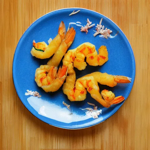 Image similar to tiled design tempura shrimp