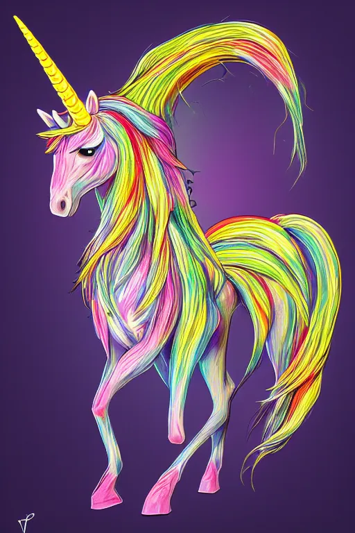 Image similar to unicorn made of corn, symmetrical, highly detailed, digital art, sharp focus, trending on art station