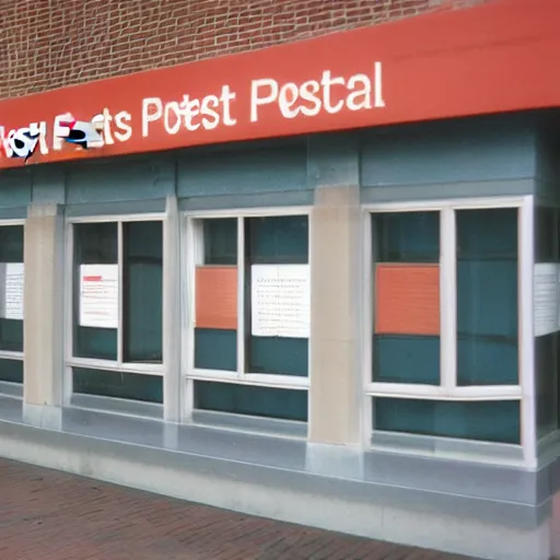 Prompt: united states post office