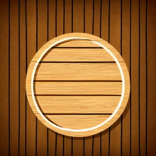 Prompt: wooden bowl atop woodlathe, vector art, simple