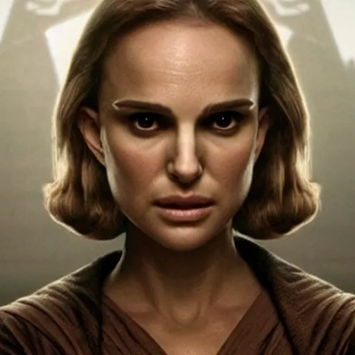 Image similar to Natalie Portman as a Jedi, Highly Detailed