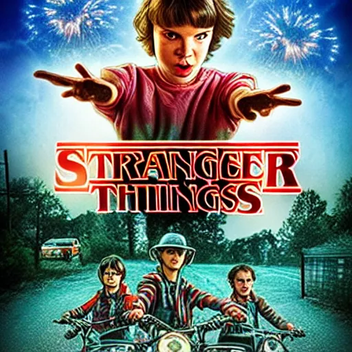 Prompt: stranger things in Balkan